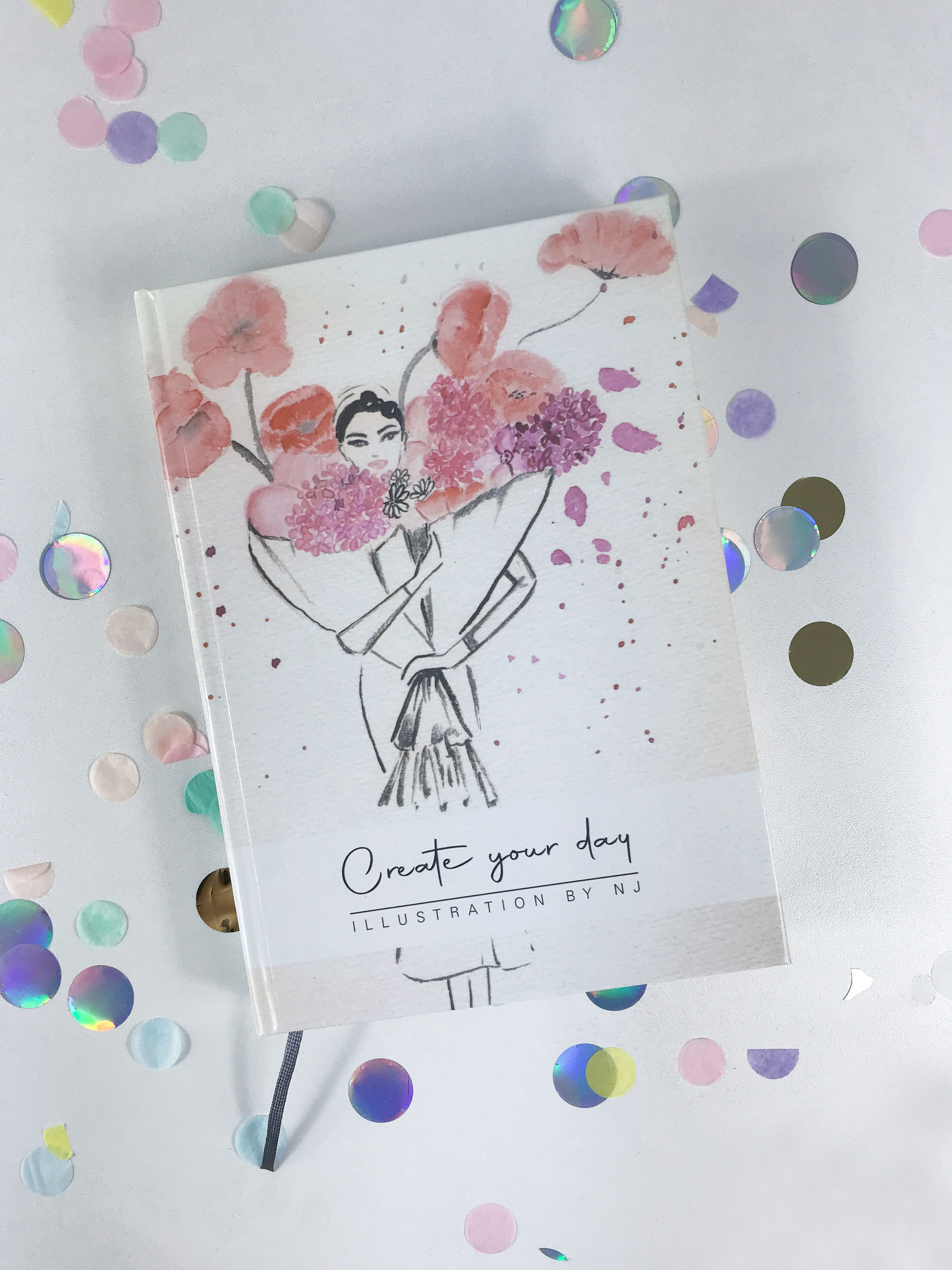 Journal Aquarell-Stil
